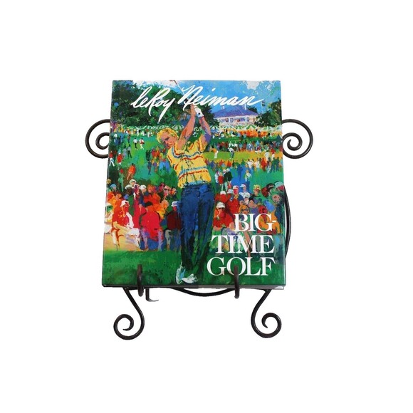 None Other - Big Time Golf Signed by LeRoy Meiman 1992 Vintage 1st Edition Excellent ***
